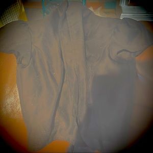 XS Dollskill Black Button-up Top